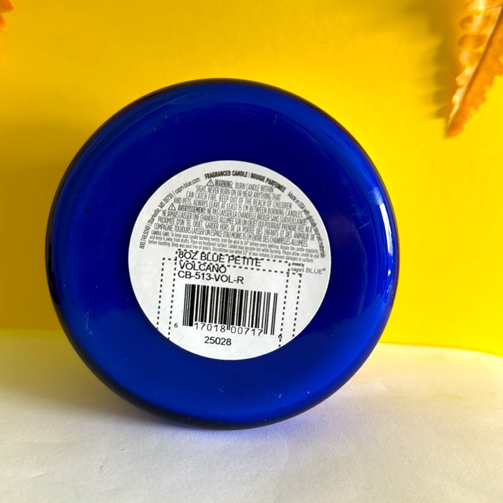 Capri Blue Volcano Scented Candles - Luxury Glass Jar Candles (8 oz) - Picture 6 of 7